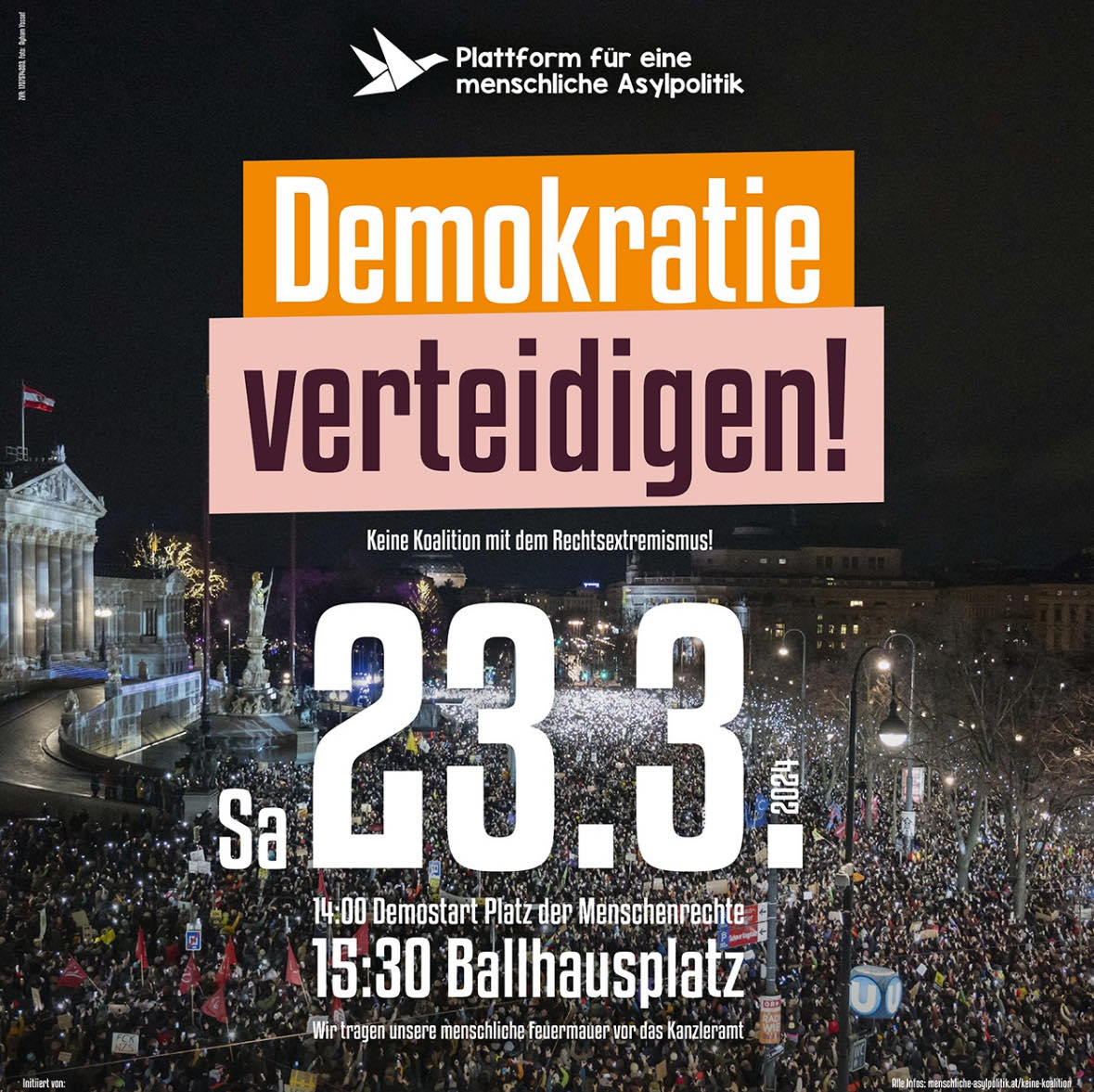Großdemonstration Wien 