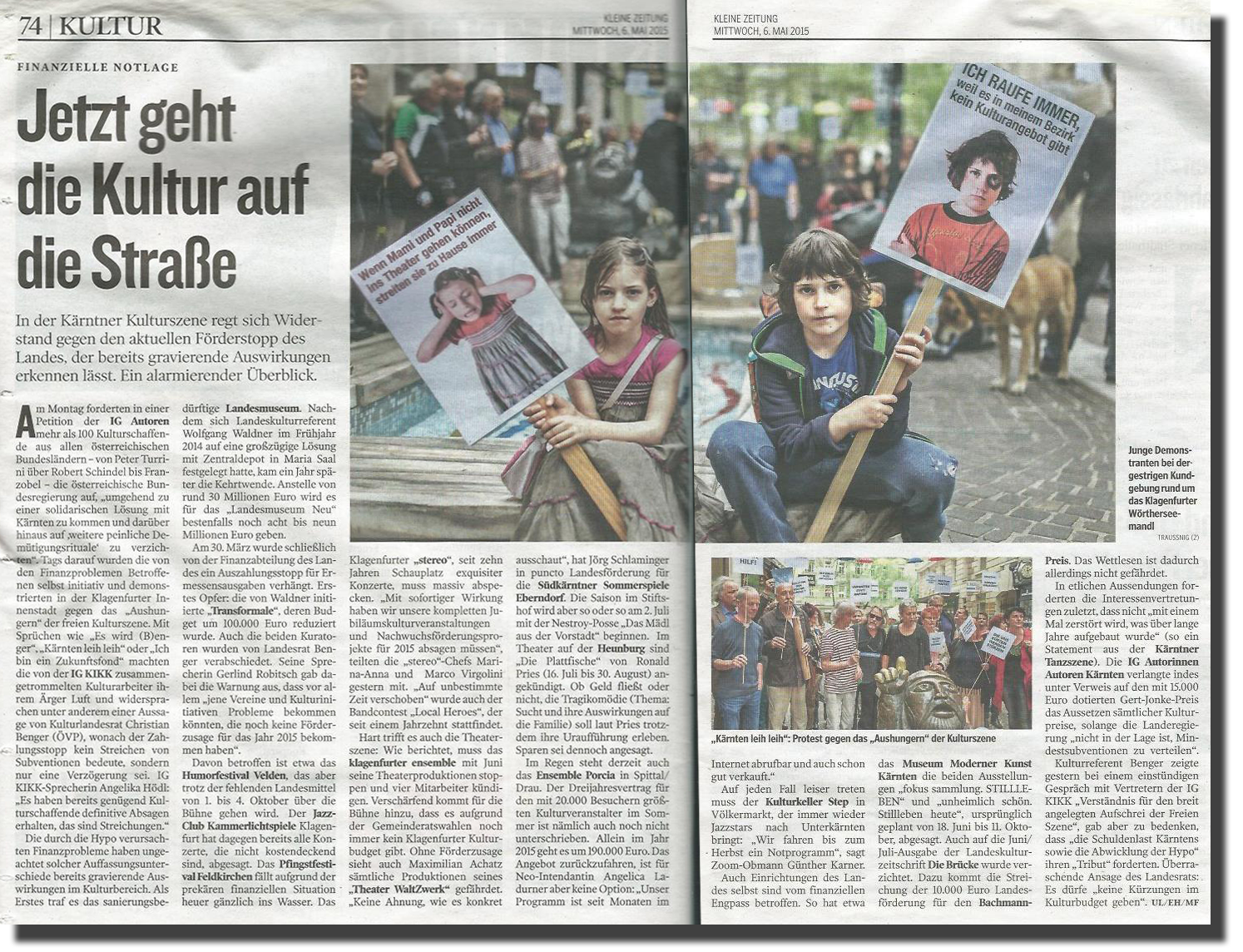 Kleine Zeitung Bericht