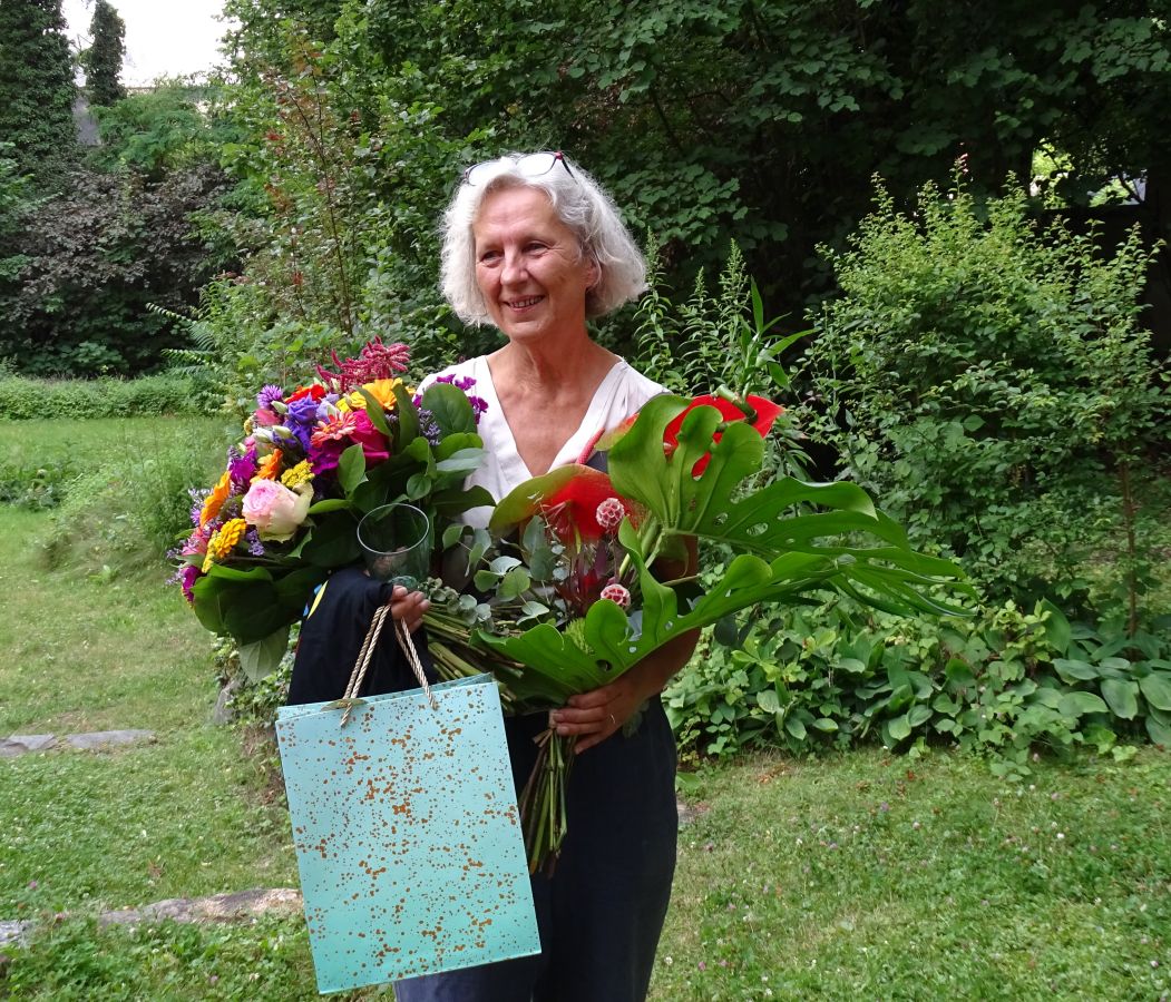 Angelika Hödl wurde 2022 das große Ehrenabzeichen des Landes Kärnten verliehen.